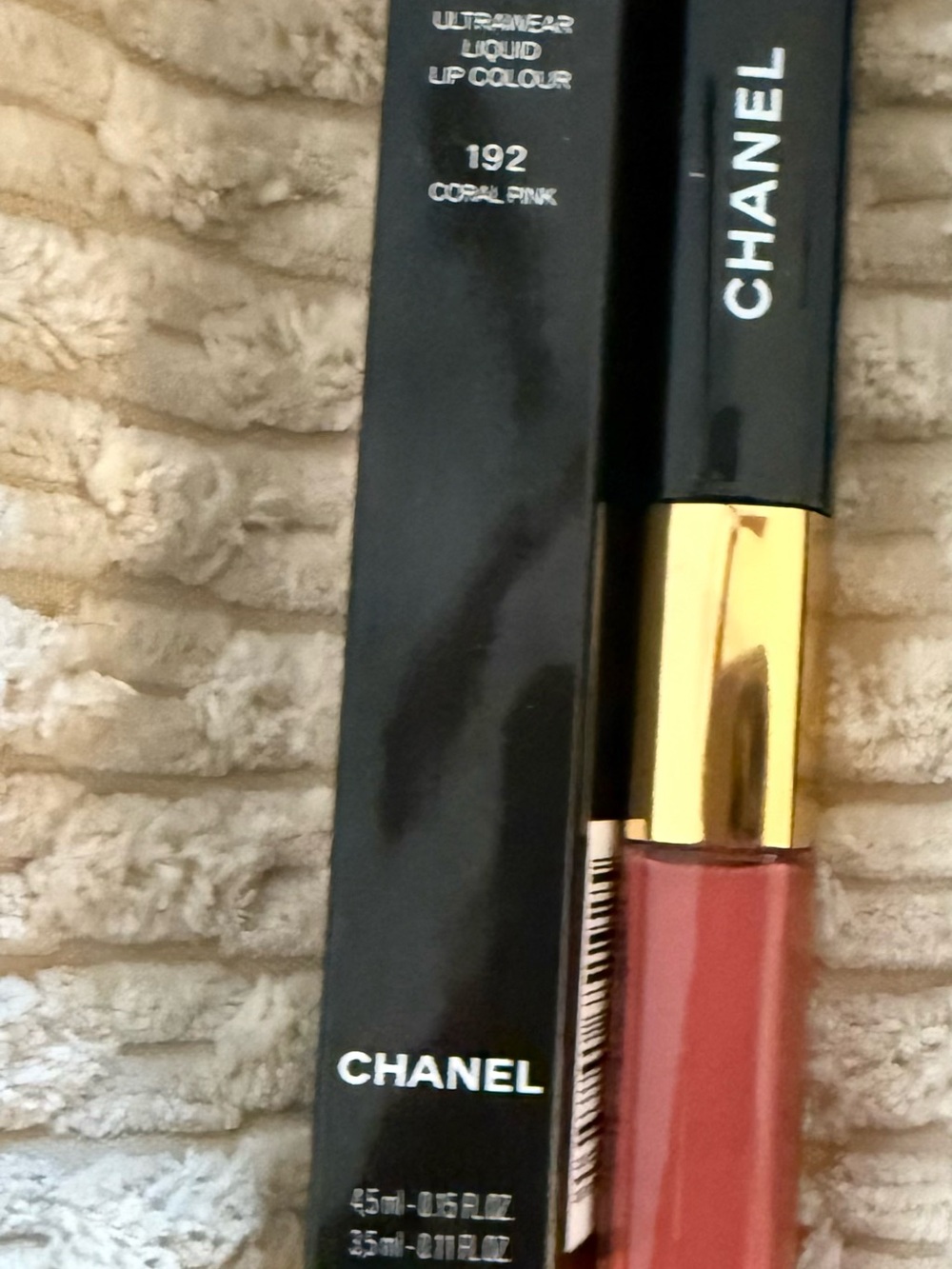 Chanel Ultrawear Liquid Lip Colour 192 Coral Pink - Women Makeup